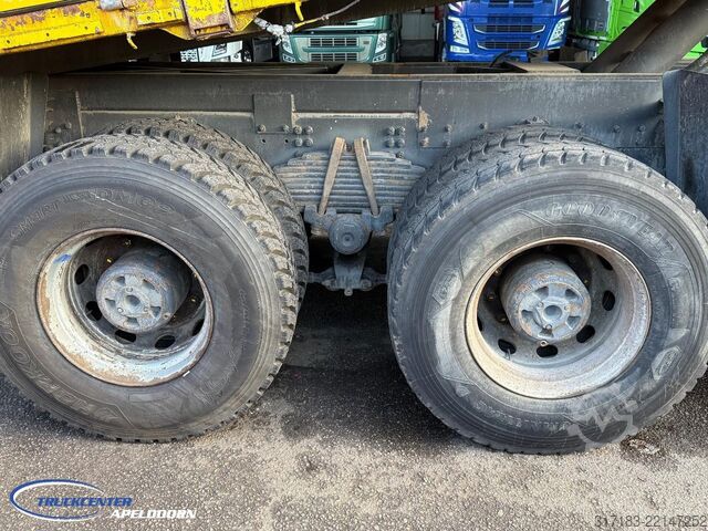 Kipper Scania P124-420 8x4 Naafreductie, Bladgeveerd, Handges...