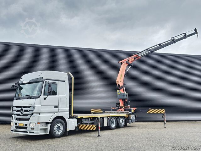 Platformë ngarkimi Mercedes-Benz ACTROS 2541 6x2 / PALFINGER 42 tm CRANE / KRAN