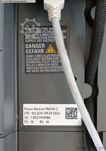 Elektronik / PLC-kontrol Sinamics 6SL3210-1PE24-5AL0 SIEMENS