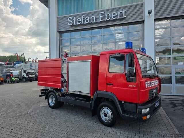 MAN LE 8.150 pěnový hasičský vůz 2 500 l SLF 25/25 MAN LE 8.150 Schaum-Löschfahrzeug 2.500L SLF 25/25