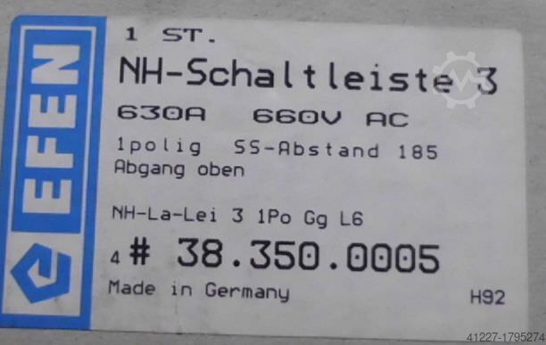 NH fuse switch disconnector Efen 4#38.350.0005
