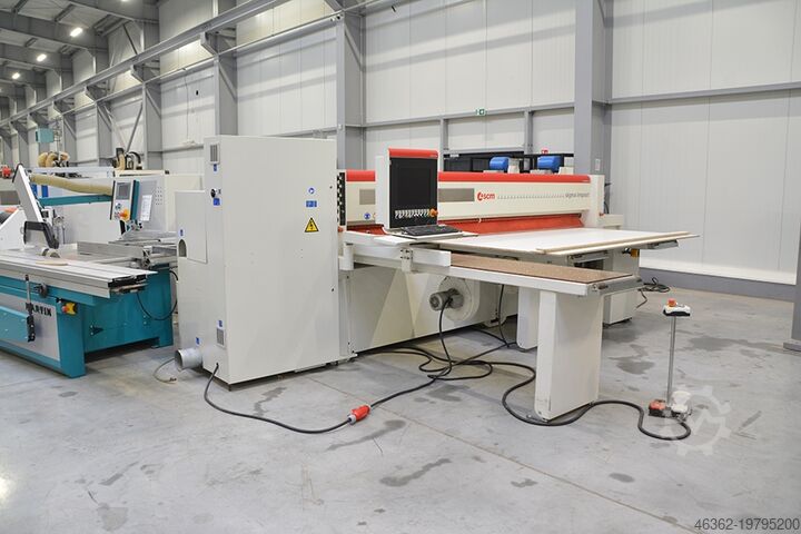 Paneelzaag met achterlading SCM Sigma Impact