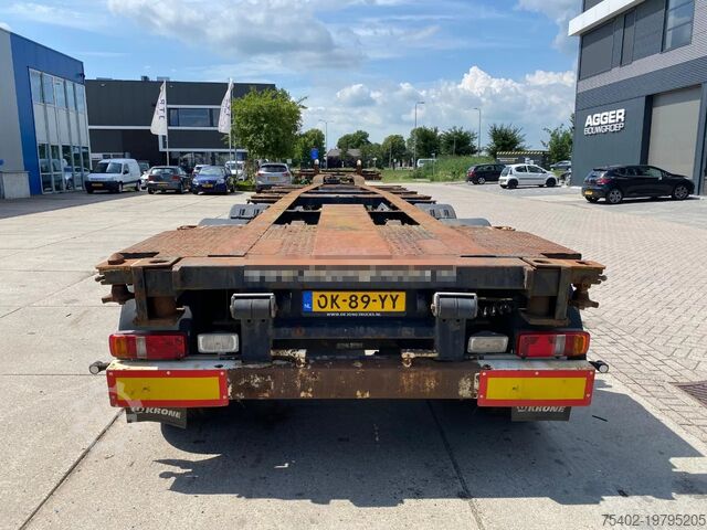Transport af containere Krone SD Chassis / ADR / 2x Extendable / MB + Disc / ...