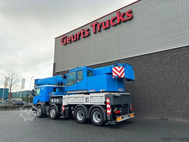 Автокран Scania P420 8X4 + FAUN HK 40 + JIB KRAAN/KRAN/CRANE/GRUA
