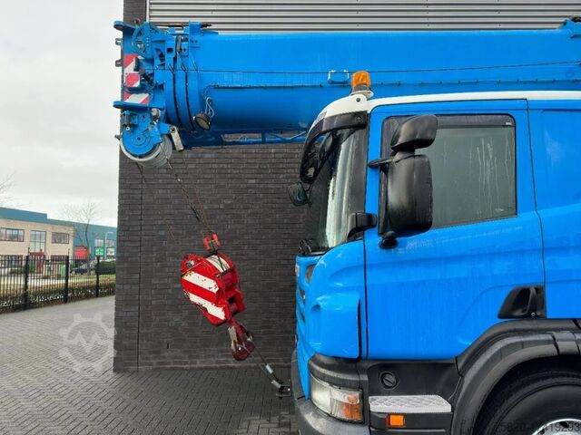 Автокран Scania P420 8X4 + FAUN HK 40 + JIB KRAAN/KRAN/CRANE/GRUA