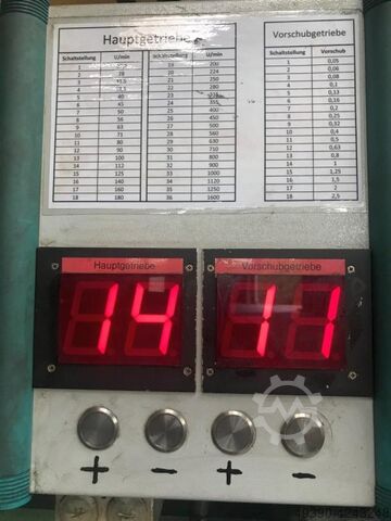 Radialboremaskine med pladefelt, boremaskine, portalboremaskine, udliggerboremaskine WEBO HRH 100 / 3000