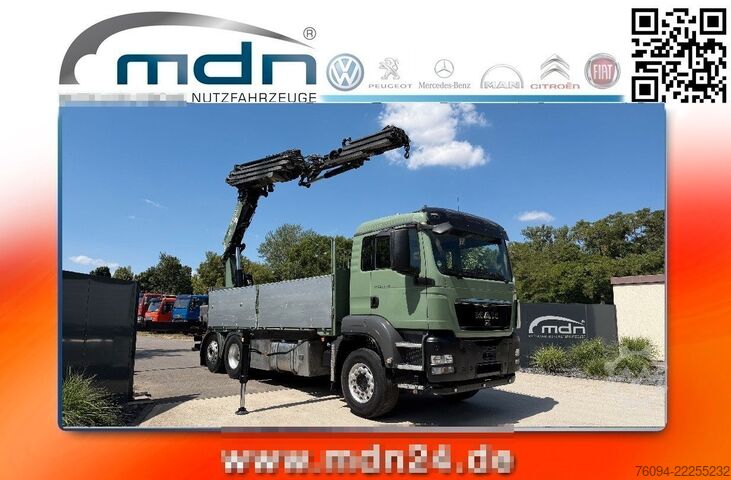Platvormveok MAN TGS 26.440 6x2 KRAN 28m +JIB+SEILWINDE+5/6 Steue