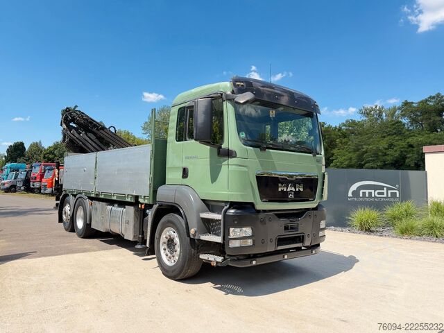 Platvormveok MAN TGS 26.440 6x2 KRAN 28m +JIB+SEILWINDE+5/6 Steue
