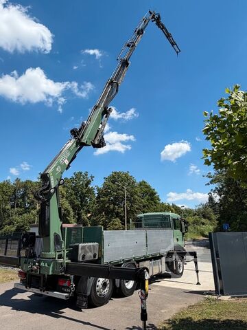Platvormveok MAN TGS 26.440 6x2 KRAN 28m +JIB+SEILWINDE+5/6 Steue