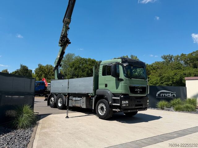 Platvormveok MAN TGS 26.440 6x2 KRAN 28m +JIB+SEILWINDE+5/6 Steue