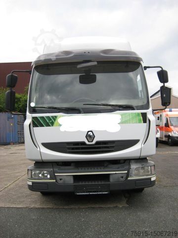 Podwozie furgonu RENAULT Midlum DXI 180 Fahrgestell / Blatt-Luft / Euro 5