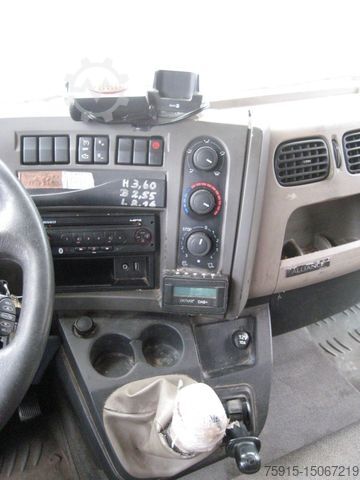 Podwozie furgonu RENAULT Midlum DXI 180 Fahrgestell / Blatt-Luft / Euro 5