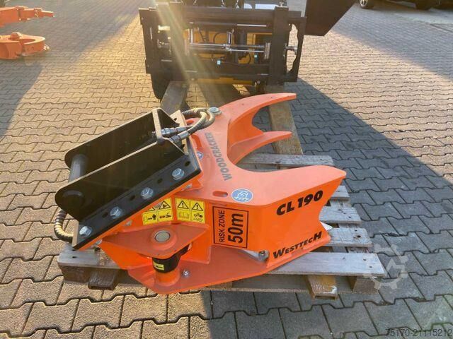 Građevinska mašina Westtech Woodcracker CL190 Fällkopf Fällgreifer