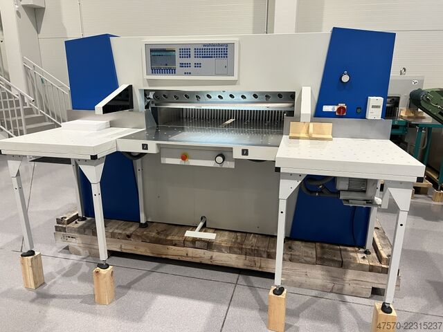 Paper cutting machine Wohlenberg 115CutTec Paper Cutting Guillotine