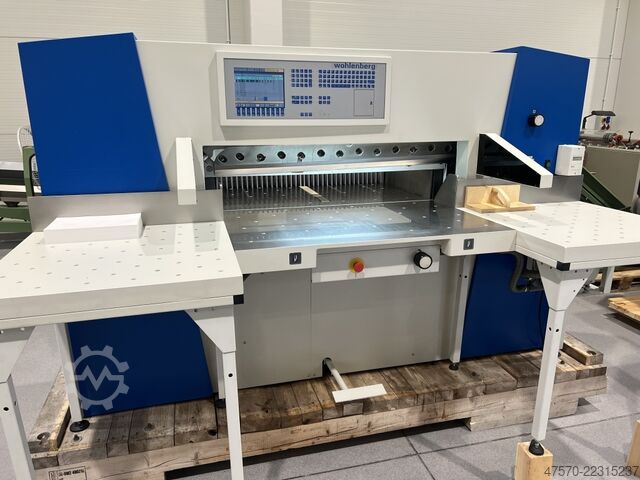 Paper cutting machine Wohlenberg 115CutTec Paper Cutting Guillotine