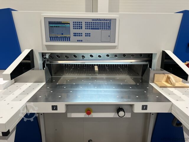 Paper cutting machine Wohlenberg 115CutTec Paper Cutting Guillotine