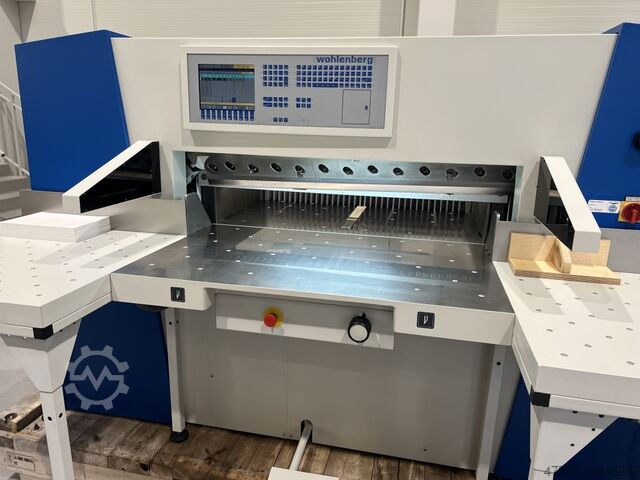 Paper cutting machine Wohlenberg 115CutTec Paper Cutting Guillotine