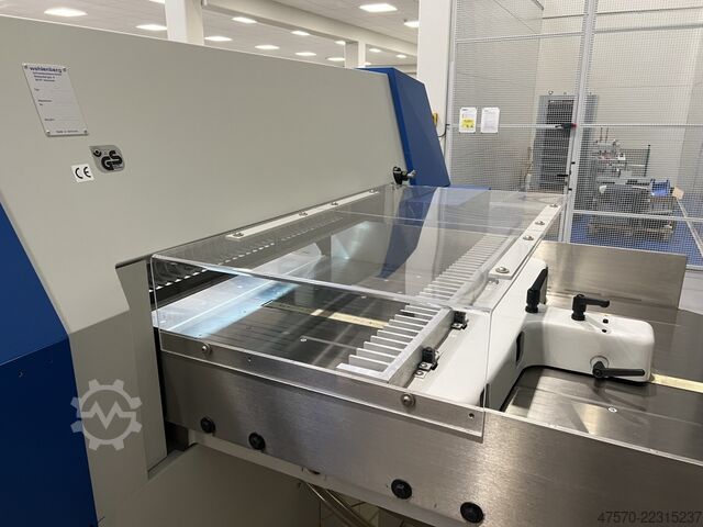 Paper cutting machine Wohlenberg 115CutTec Paper Cutting Guillotine
