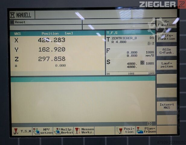 CNC-Fräsmaschine EMCO VMC 300 D