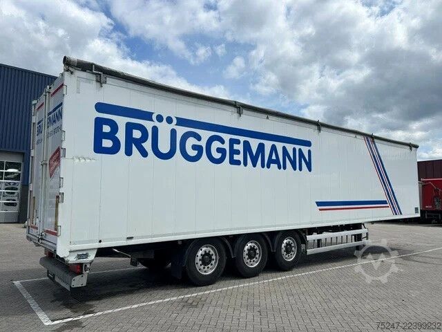 Judančios grindys Knapen Trailers K200 - 92m3 Liftachse 8mm Semi-Leak