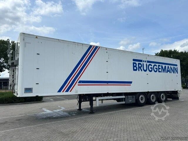 Judančios grindys Knapen Trailers K200 - 92m3 Liftachse 8mm Semi-Leak