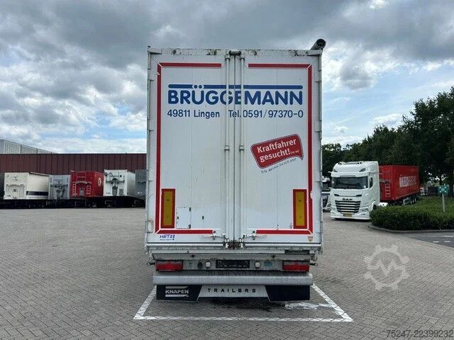 Judančios grindys Knapen Trailers K200 - 92m3 Liftachse 8mm Semi-Leak
