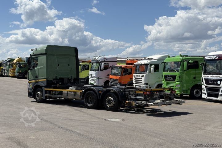 Ladbil med udskifteligt lad Mercedes-Benz Actros 2542 6x2 BDF+HB / Swiss-Vehicle