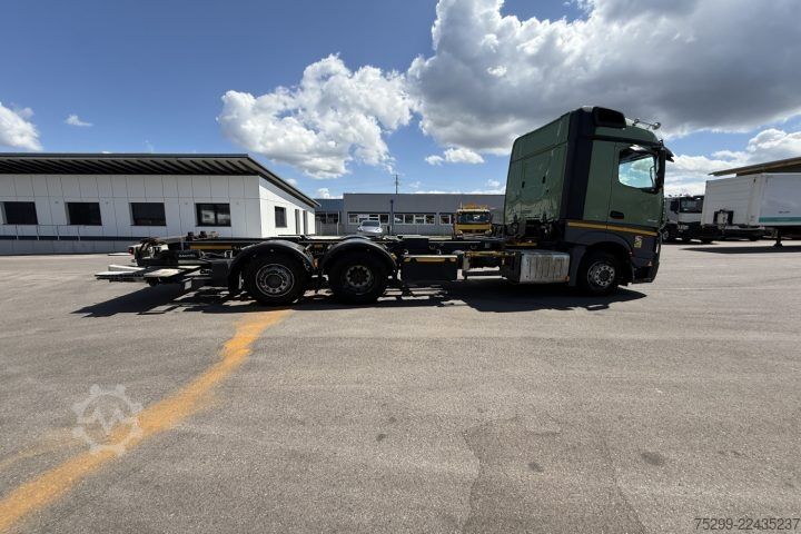 Ladbil med udskifteligt lad Mercedes-Benz Actros 2542 6x2 BDF+HB / Swiss-Vehicle