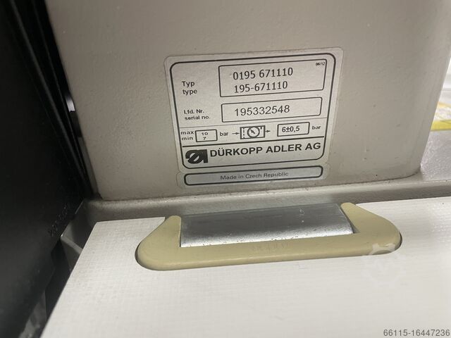 Saumavél Dürkopp Adler 195-671110