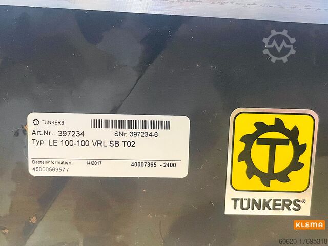 Pneumatische Lineareinheit Tünker LE100-100 VRL SB T02