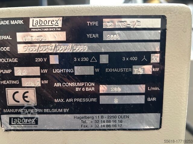 Tecnología de limpieza / Maquinaria y piezas onderdelenreiniger Laborex R12 RVS-W/E