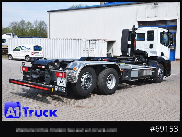 Kroghejselastbil IVECO X-Way AD 420 Hiab 21S59 Lenk- Liftachse, Garantie