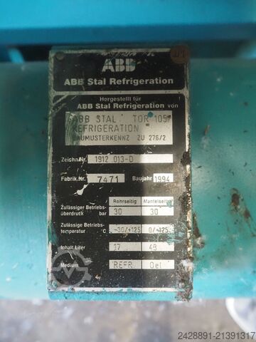 Sistem penyejukan amonia (NH3) Sabroe, York, Stal SAB 83, SVA26E, ARLEX ND