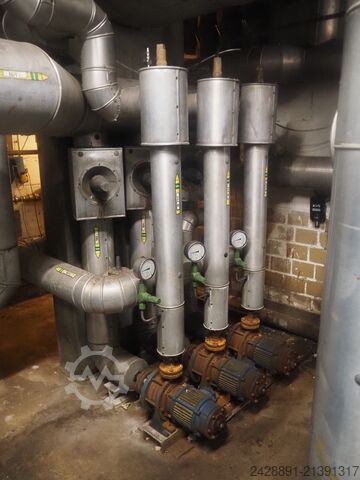 Sistem penyejukan amonia (NH3) Sabroe, York, Stal SAB 83, SVA26E, ARLEX ND