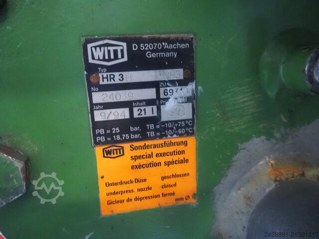 Sistem penyejukan amonia (NH3) Sabroe, York, Stal SAB 83, SVA26E, ARLEX ND