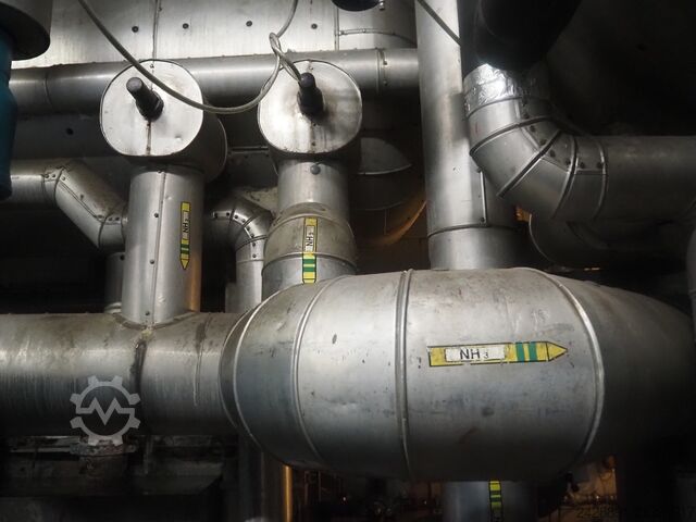 Sistem penyejukan amonia (NH3) Sabroe, York, Stal SAB 83, SVA26E, ARLEX ND