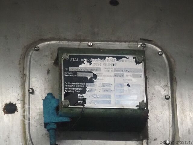 Sistem penyejukan amonia (NH3) Sabroe, York, Stal SAB 83, SVA26E, ARLEX ND