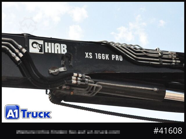 ট্রাকে সংযুক্ত ক্রেন SCANIA R400, HIAB XS 166-3 Lift-Lenkachse