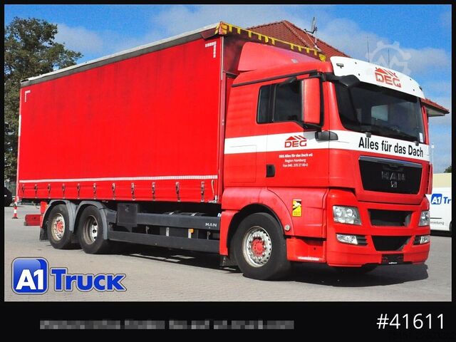משאית ייעודית MAN TGX 26.360 BL Tautliner Intarder Lenkachse