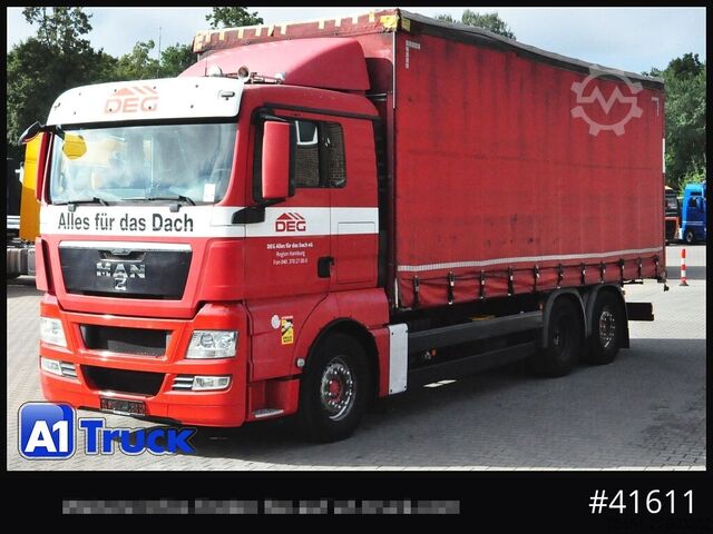 משאית ייעודית MAN TGX 26.360 BL Tautliner Intarder Lenkachse