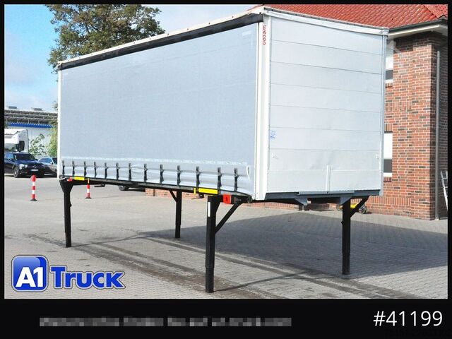מרכב להחלפה עם ארגז משטח ויריעה WECON WPR 745, verzinkt, 2520  innen, Code XL, neue Plane