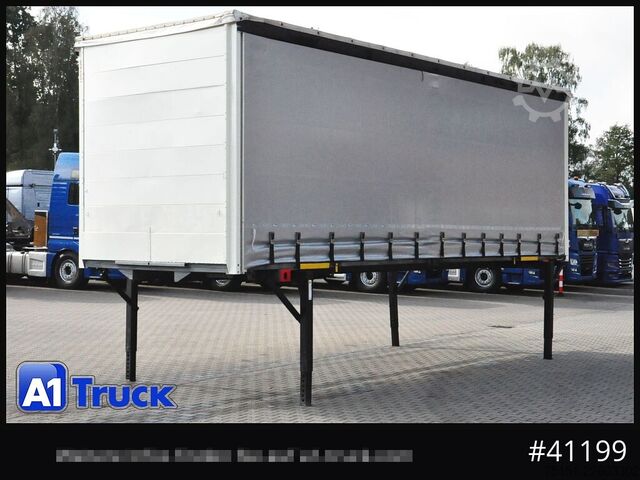 מרכב להחלפה עם ארגז משטח ויריעה WECON WPR 745, verzinkt, 2520  innen, Code XL, neue Plane
