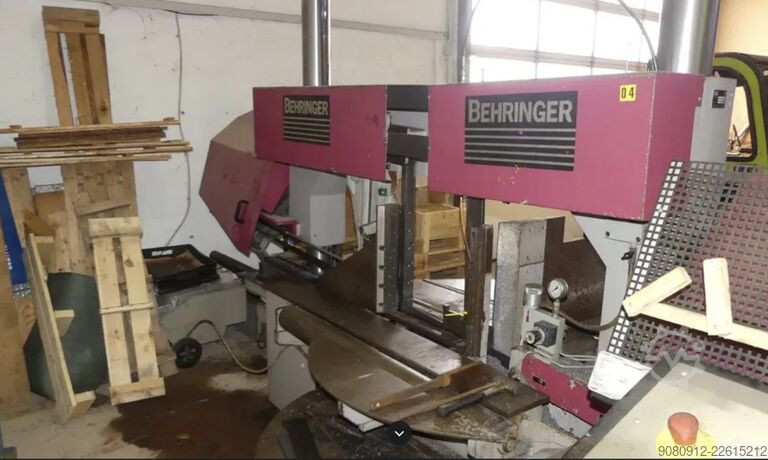 Yatay açılı şerit testere BEHRINGER 530/1104 GA