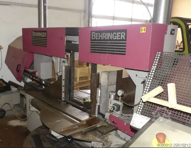 Yatay açılı şerit testere BEHRINGER 530/1104 GA