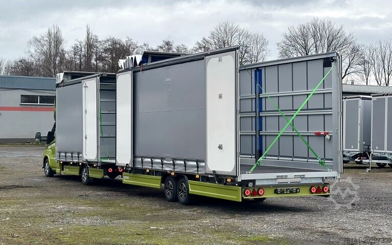 Transporter sa flatbed & tarpaulin Iveco Daily 35S18 A8