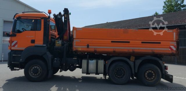 Altro MAN TGS 28.400 6x4-4 Kipper Kran Palfinger PK9002