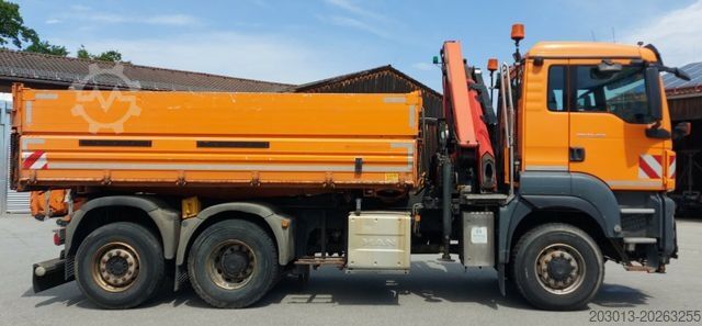Mások MAN TGS 28.400 6x4-4 Kipper Kran Palfinger PK9002
