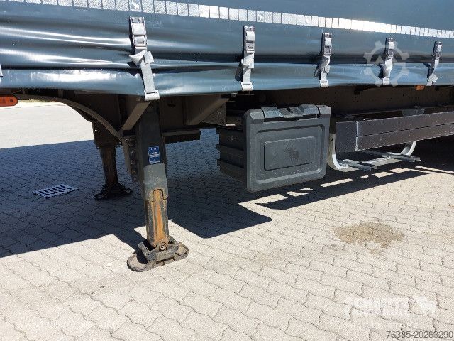 带篷布的开放式半挂车 Schmitz Cargobull Curtainsider Mega