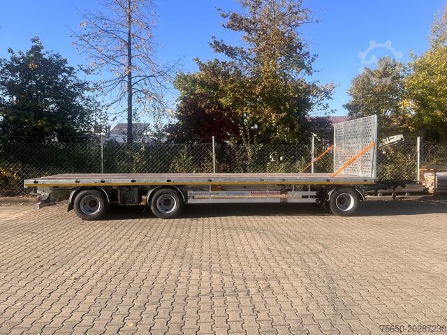 Rimorchio aperto Möslein T 3 Plato 10,5 m  3 Achs Jumbo- Plato- Anhänger 10,50 m, Mega