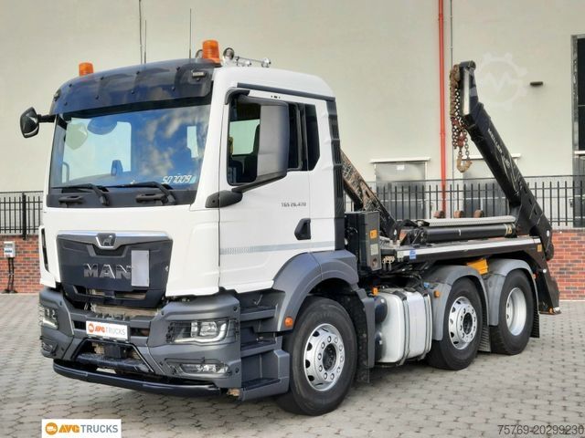 Tipbil MAN 26.470 TGS 6X2/4 Meiller Funk Vorlauf-Lenkachse